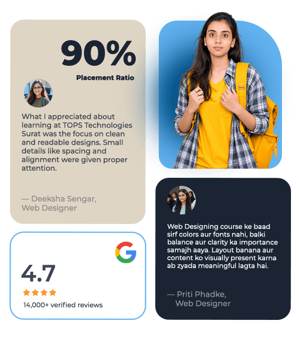 Web Design Course at TOPS — placement and ratings