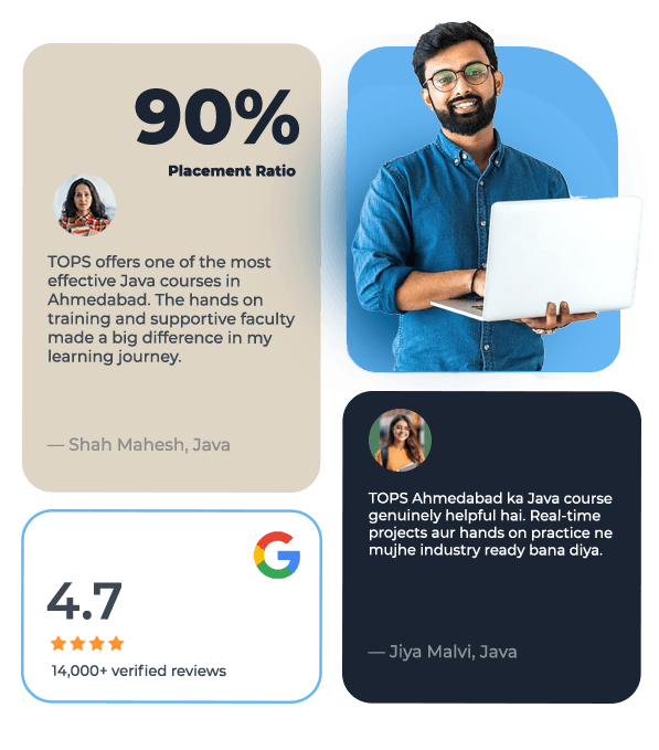 Java Development with AI at TOPS — placement and ratings