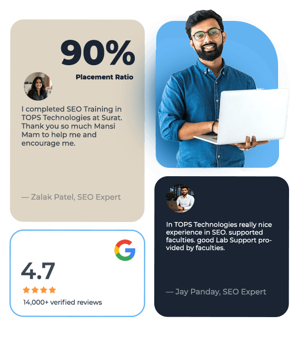 SEO Course at TOPS — placement and ratings