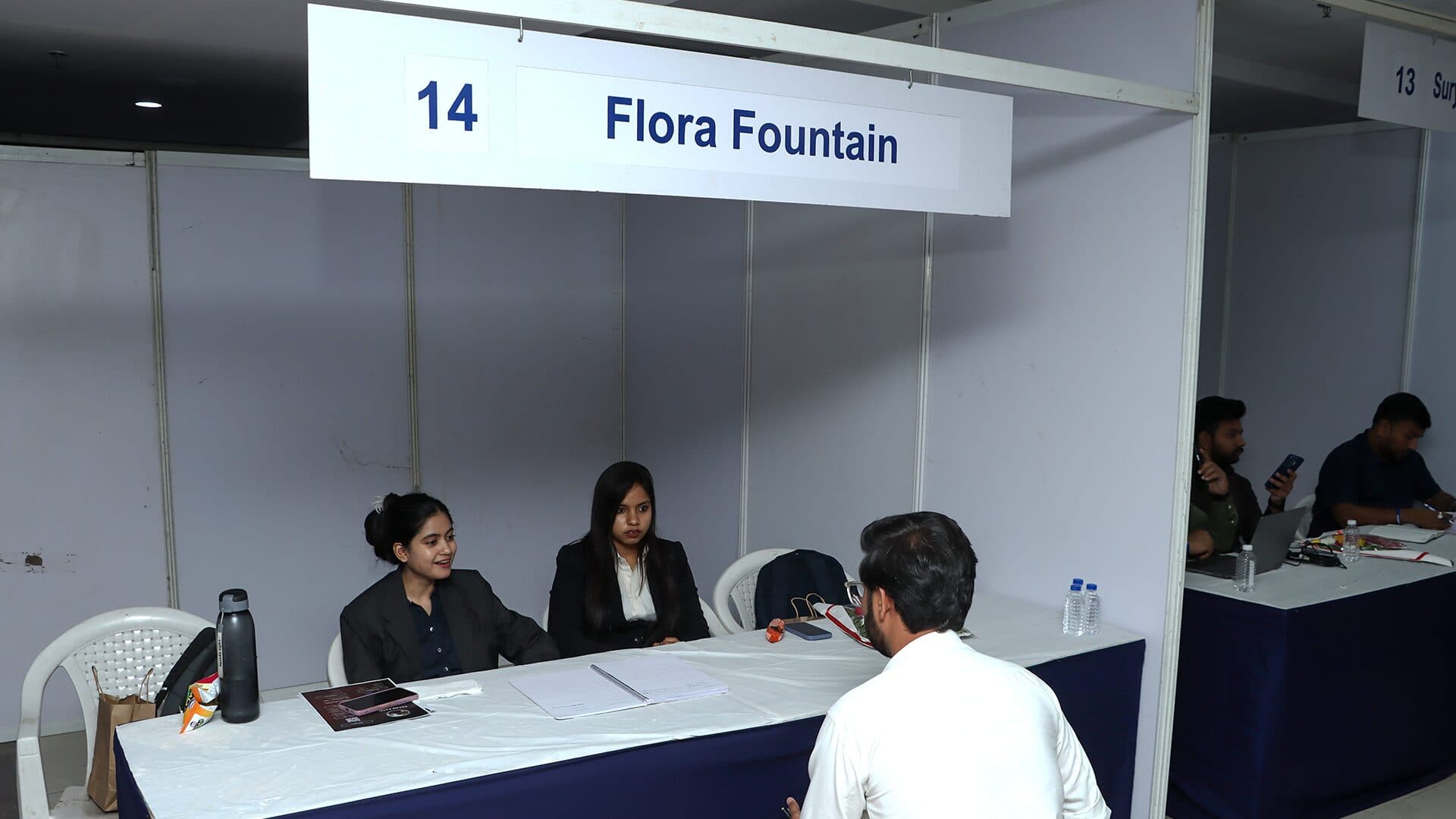 Recruiter panel — Flora Fountain