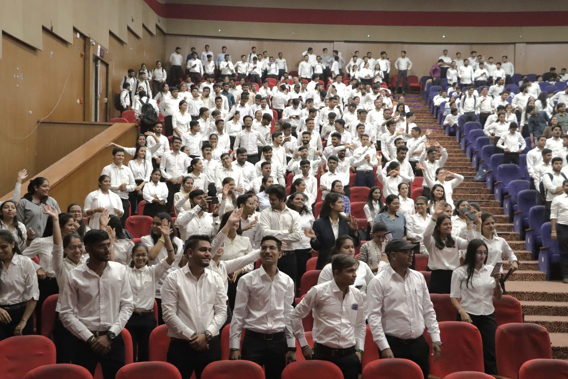 Full house at the auditorium