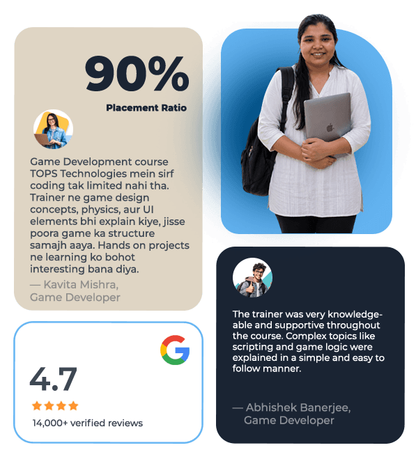 Game Development Course at TOPS — placement and ratings
