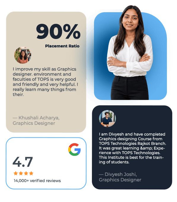 Graphic Design Course at TOPS — placement and ratings