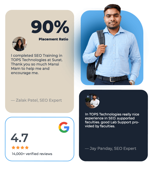 SEO Course at TOPS — placement and ratings