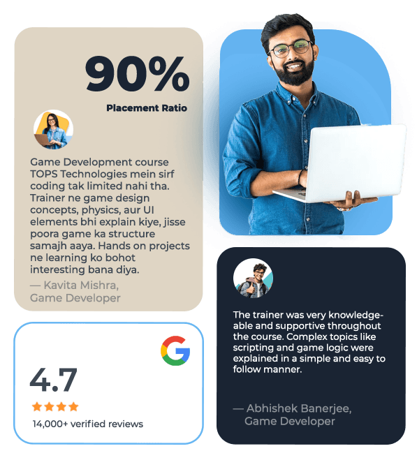 Game Development Course at TOPS — placement and ratings
