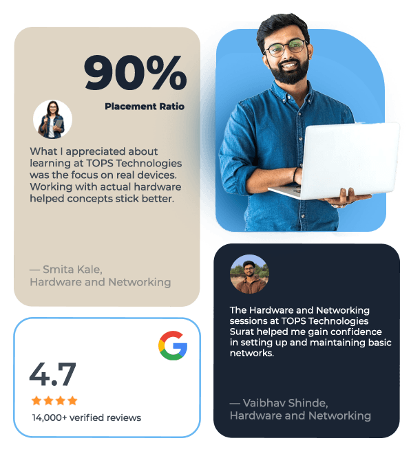Hardware and Networking Course at TOPS — placement and ratings