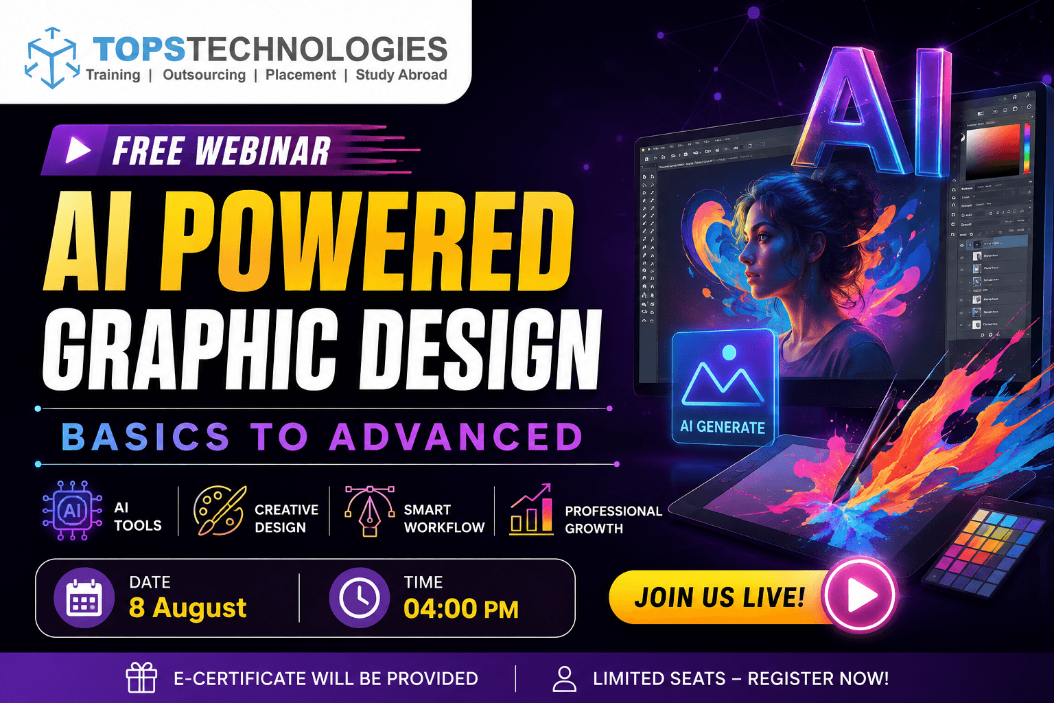 AI Powered Graphic Design Basics to Advanced